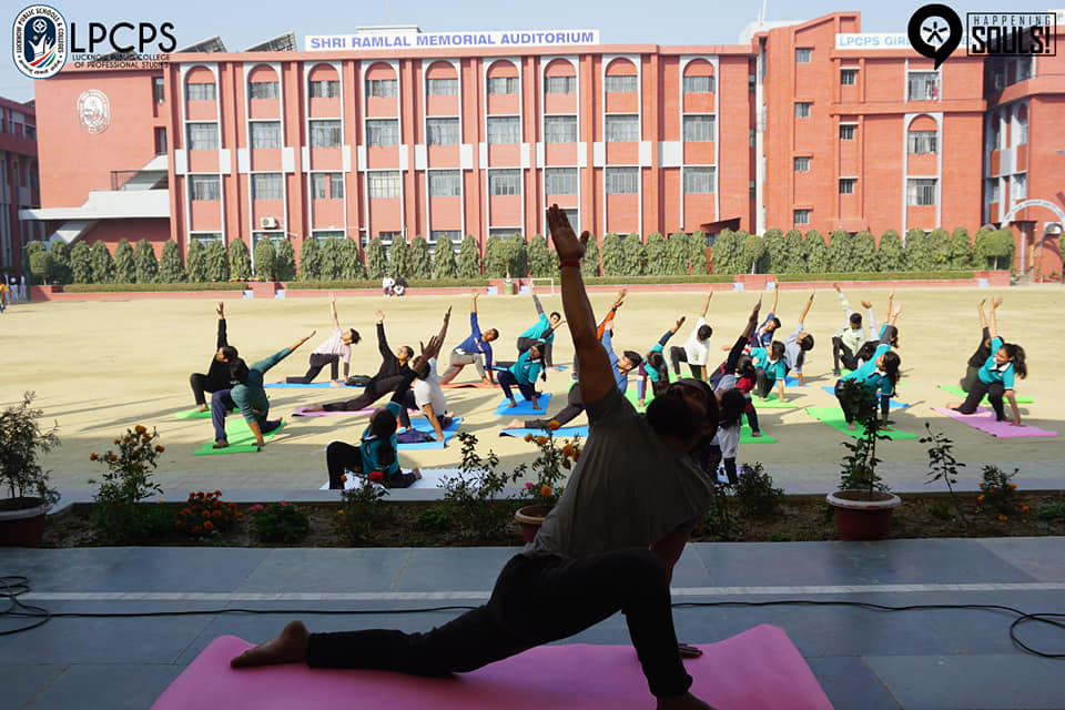 Yoga Organized by sports club