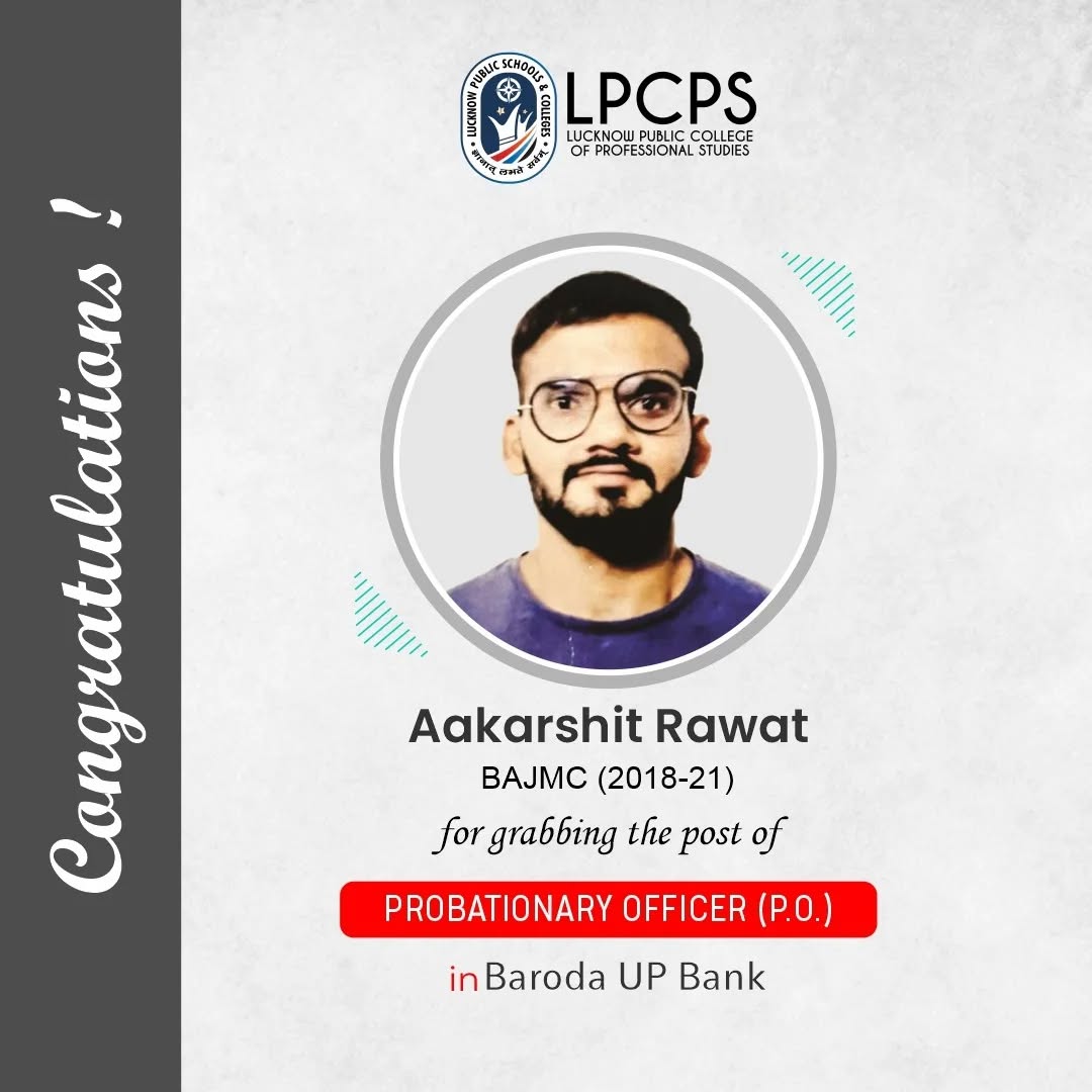 Celebrating Excellence – Congratulations, Aakarshit Rawat