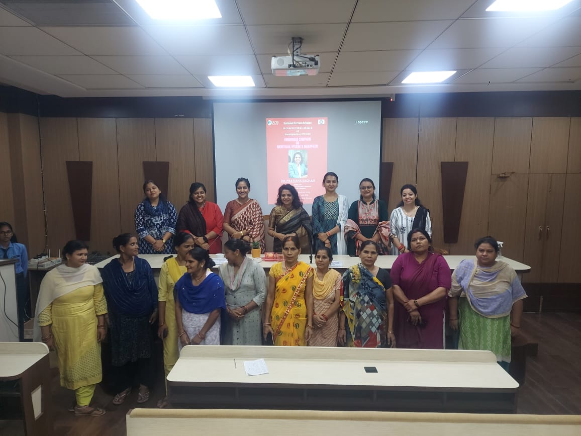 Awareness Session on Menstrual Hygiene and Menopause