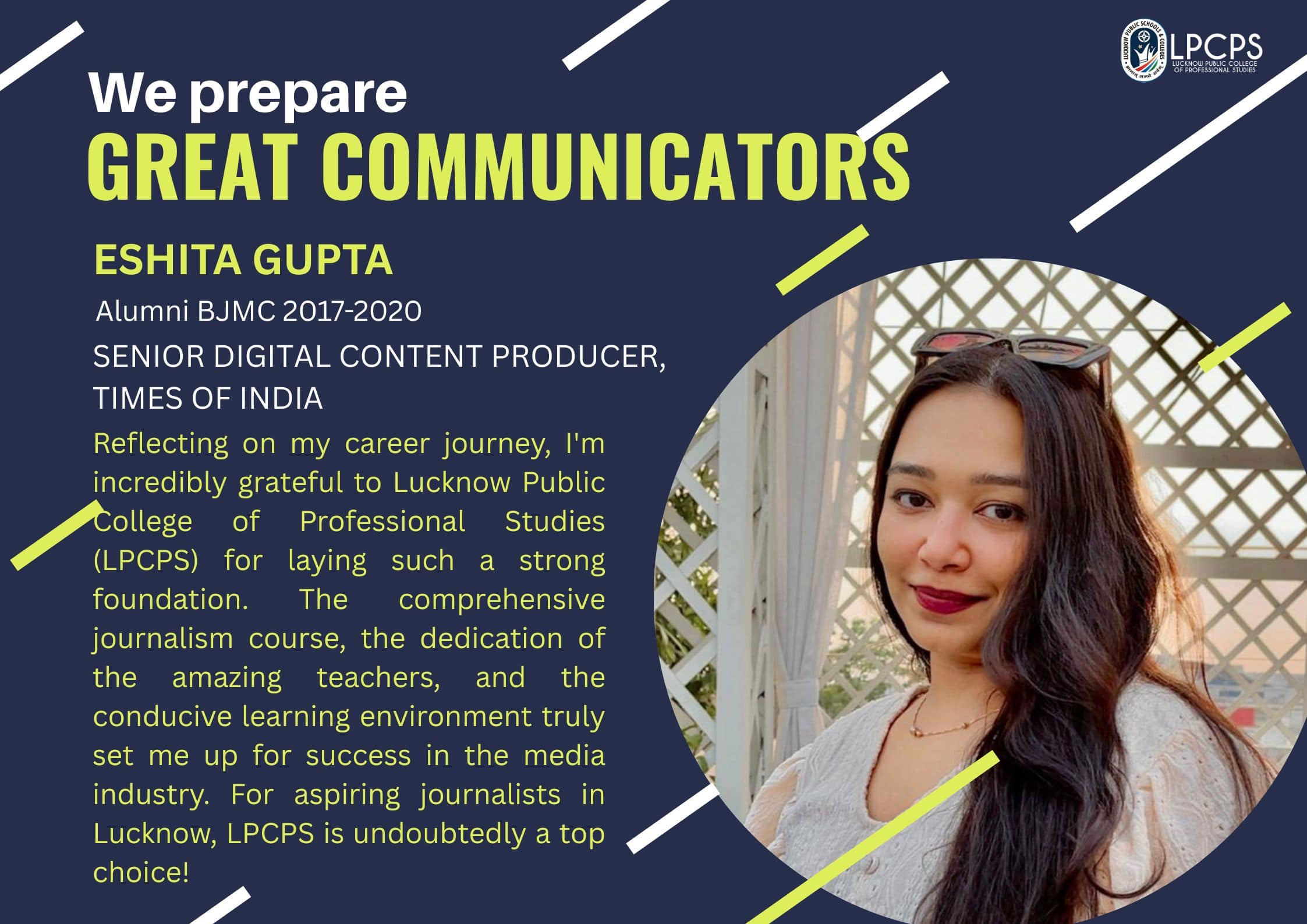 Students at LPCPS learn versatility in BAJMC