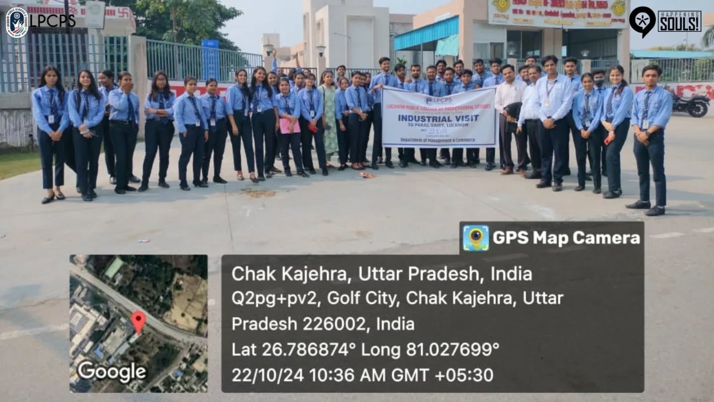 INDUSTRIAL VISIT TO PARAG DAIRY