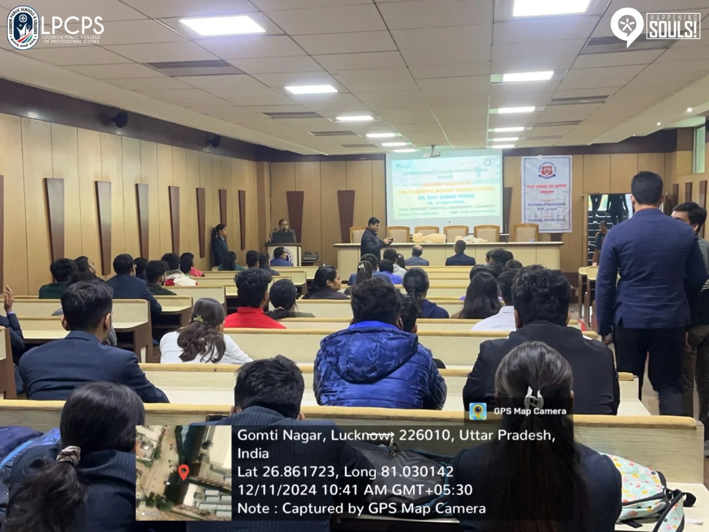 TRAINING SESSION ON CPR